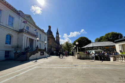 Southport Town Hall. Photo by Andrew Brown Stand Up For Southport