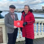 Southport MP Patrick Hurley and the CEO of VisitEngland, Patricia Yates