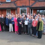 Ainsdale In Bloom has been awarded the King's Award for Voluntary Service by Merseyside Lord Lieutenant Peter Oliver OBE. Photo by Andrew Brown Stand Up For Southport