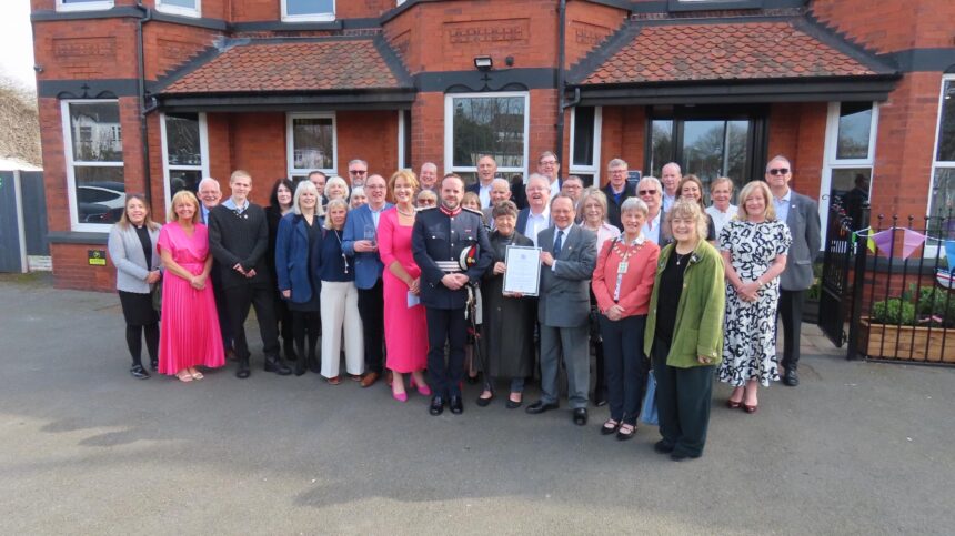 Ainsdale In Bloom has been awarded the King's Award for Voluntary Service by Merseyside Lord Lieutenant Peter Oliver OBE. Photo by Andrew Brown Stand Up For Southport