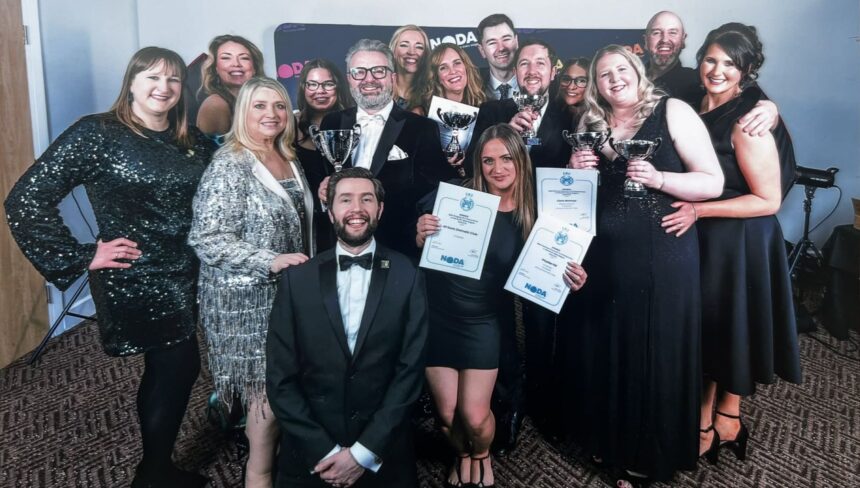 All Souls Dramatic Club in Southport is celebrating winning FIVE awards at the North West NODA (National Operatic and Dramatic Association) Awards at the DW Stadium in Wigan