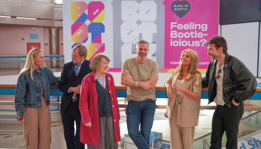 Some of Bootle's most recognisable figures gathered to champion Sefton Councils bid for Bootle to become the UKs first Town of Culture. They included football icons Jamie Carragher and Alex Greenwood and local creatives Carl Hunter of The Farm and Fran Doran of Red Rum Club