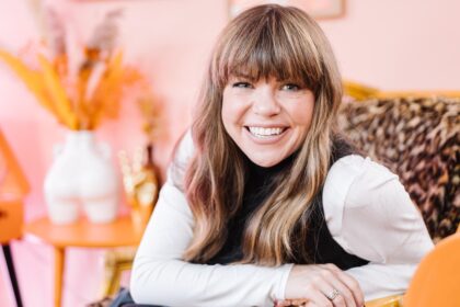 Briony May Williams is appearing at Southport Flower Show. Photo by Ciara Hillyar