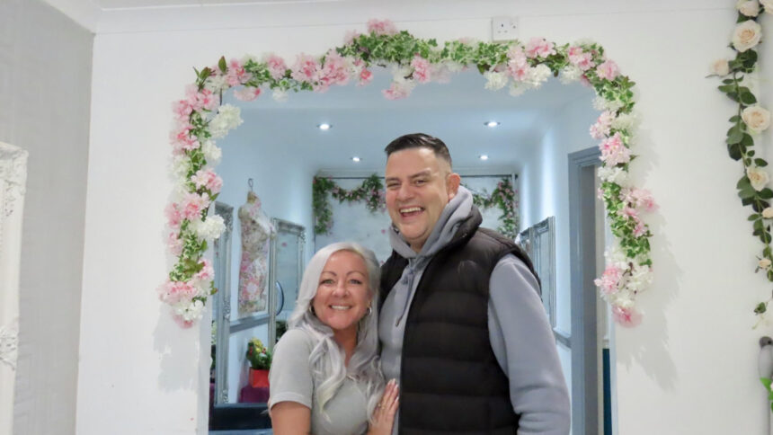 FenneeKay Hair and Beauty on Lord Street in Southport owned by Chris and Sarah Hesketh is celebratig its fifth birthday. Photo by Andrew Brown Stand Up For Southport