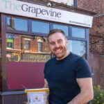 Phil Capstick the Manager at the Grapevine in Churchtown in Southport