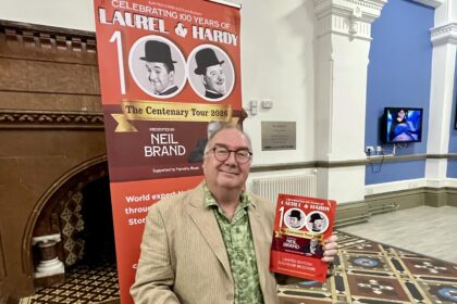 Neil Brand presented his show 100 Years Celebration of Laurel and Hardy at The Atkinson in Southport. Photo by Andrew Brown Stand Up For Southport