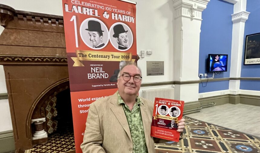 Neil Brand presented his show 100 Years Celebration of Laurel and Hardy at The Atkinson in Southport. Photo by Andrew Brown Stand Up For Southport
