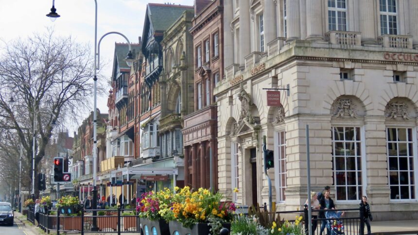 A scenic photo of Lord Street in Southport. Photo by Andrew Brown Stand Up For Southport