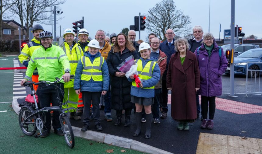 Sefton Council and Dowhigh have installed their first CYLOPS (Cycle Optimised Protected Signal) junction as part of the recently completed improvements on the A59 at Kenyons Lane