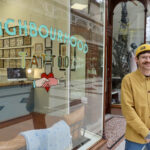 Dave Winn the owner of Neighbourhood Tattoo in Wayfarers Arcade in Southport. Photo by Andrew Brown Stand Up For Southport