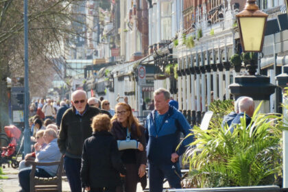 A scenic photo of Lord Street in Southport. Photo by Andrew Brown Stand Up For Southport