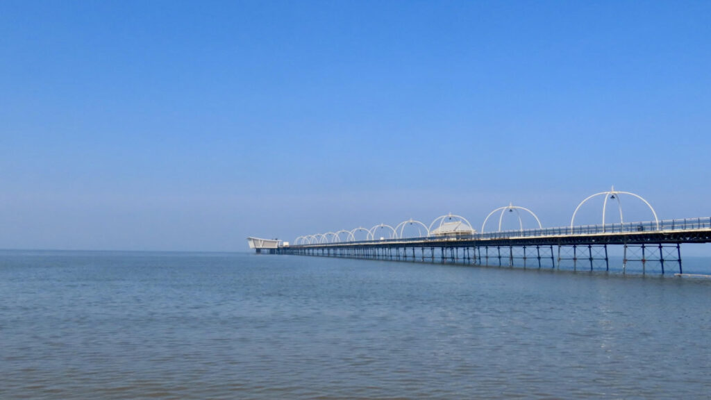 A scenic photo of Southport Pier. Photo by Andrew Brown Stand Up For Southport