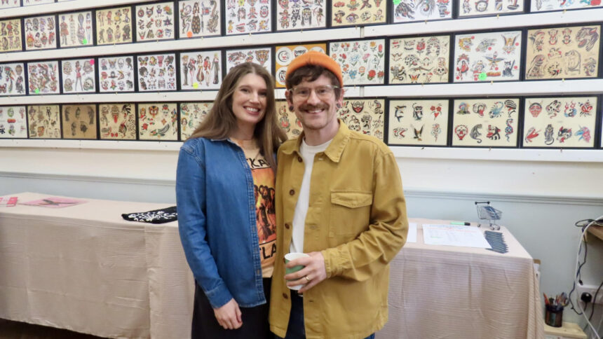 Neighbourhood Tattoo in Wayfarers Arcade in Southport hosted their first ever Sunday Social event. Owners Dave and Laura Winn. Photo by Andrew Brown Stand Up For Southport