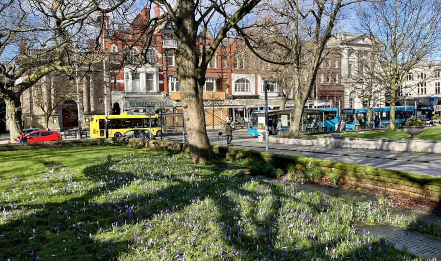 The Troc Rank for taxis in Southport. Photo by Andrew Brown Stand Up For Southport