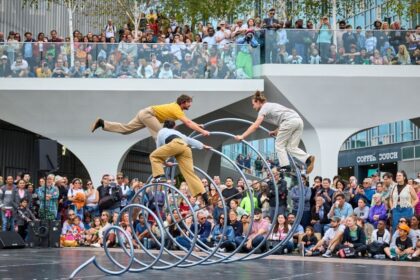 The Big Top Festival is coming to Southport. TeaTime Company by David Levene