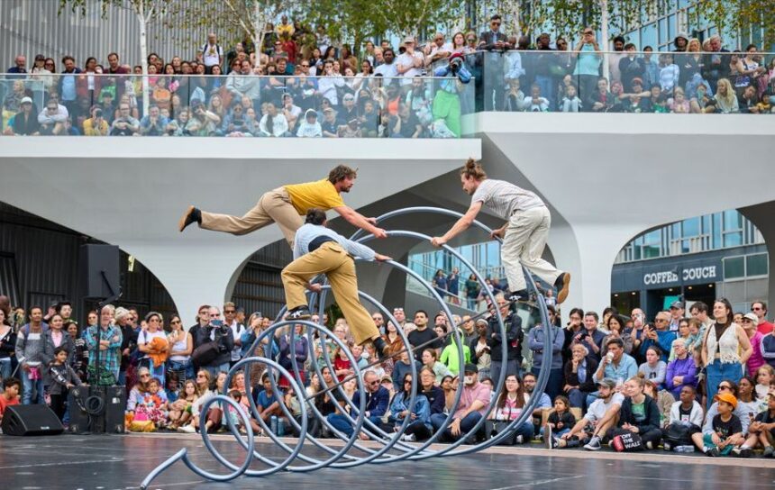 The Big Top Festival is coming to Southport. TeaTime Company by David Levene