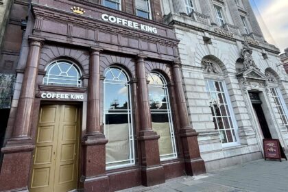 Coffee King is opening soon on Lord Street in Southport. Photo by Andrew Brown Stand Up For Southport