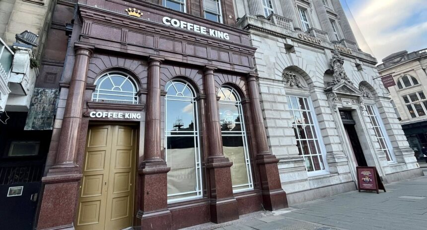 Coffee King is opening soon on Lord Street in Southport. Photo by Andrew Brown Stand Up For Southport