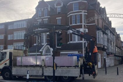 Building work has begun at the former Continental Hotel on the Promenade in Southport