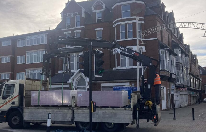 Building work has begun at the former Continental Hotel on the Promenade in Southport
