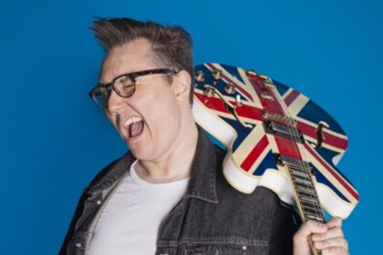 Award-winning writer, comedian and music journalist Marc Burrows is bringing The Britpop Show to The Atkinson in Southport. Photo by Alexis Dubus