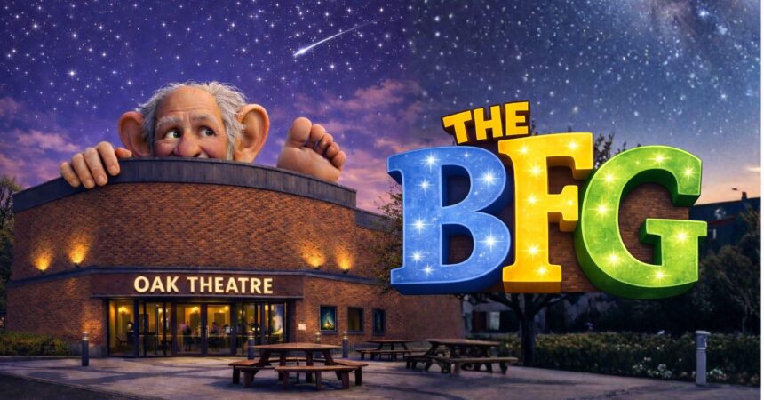 BFG by Gambolling Arena is coming to Oak Theatre near Southport