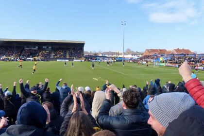Southport FC. Photo by Andrew Brown Stand Up For Southport