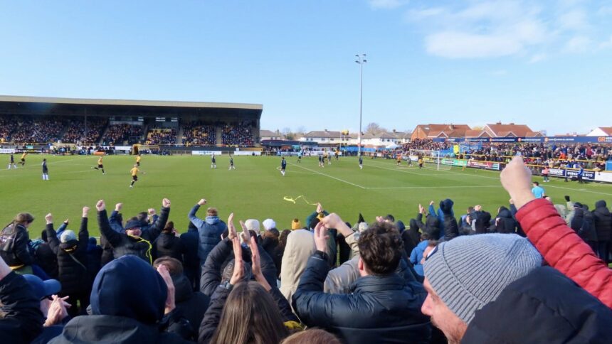 Southport FC. Photo by Andrew Brown Stand Up For Southport