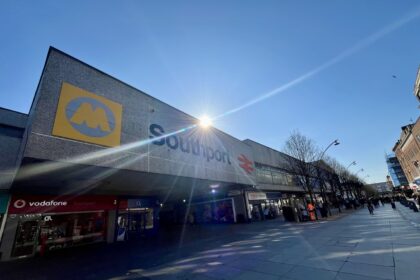 The entrance to Southport Train Station. Photo by Andrew Brown Stand Up For Southport