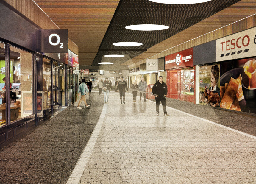An artist's impression of how the new Southport Station entrance will look