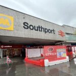Construction work is taking place to improve Southport Train Station. Photo by Andrew Brown Stand Up For Southport