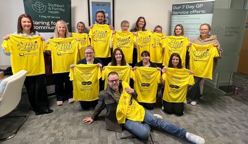 Queenscourt Hospice is proud to have Southport & Formby Health walking alongside them once again for another unforgettable Star Trekk