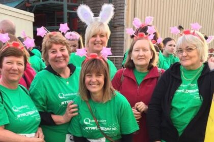 Lynn Brown is a regular participant in the Star Trekk walks in Southport for Queenscourt Hospice