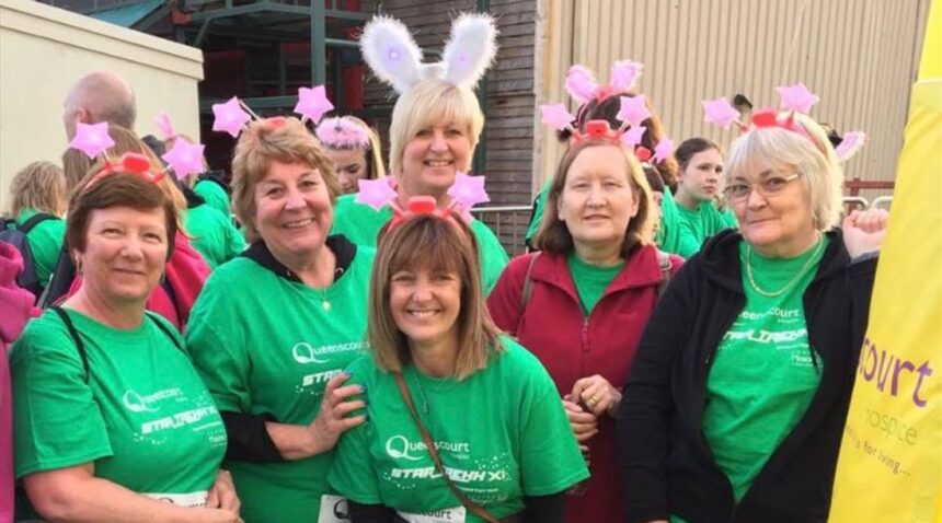 Lynn Brown is a regular participant in the Star Trekk walks in Southport for Queenscourt Hospice