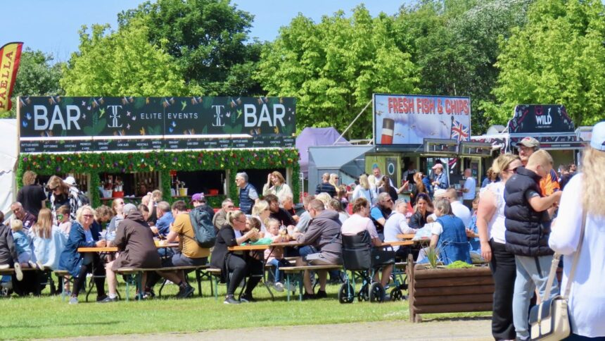 The Elite Events Bar is among bars at Southport Food and Drink Festival. Photo by Andrew Brown Stand Up For Southport