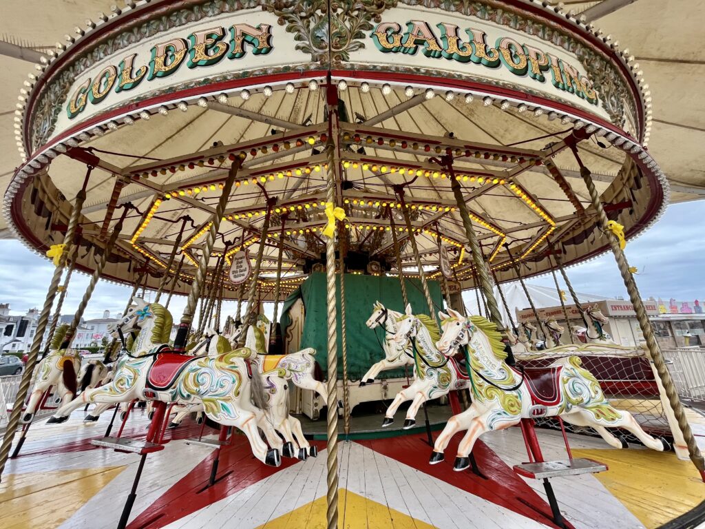 Silcock's Carousel in Southport. Photo by Andrew Brown Stand Up For Southport