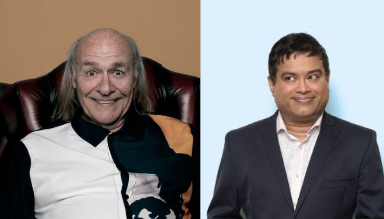 Mick Miller (left) and Paul Sinha (right) will appear at Southport Comedy Festival