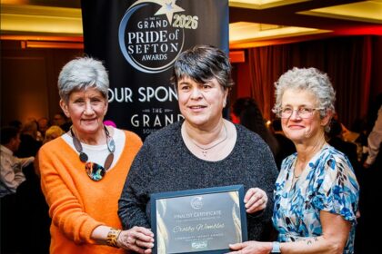 The Crosby Wombles were applauded as a Finalist for the Sefton Community Impact Award sponsored by Carlsberg at the Grand Pride Of Sefron Awards. Photo by Kevin Brown Photography