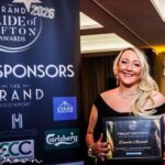 Danielle Alzahabi was a Finalist in the Sefton Diversity and Inclusion Award sponsored by Sefton Council in the 2026 Grand Pride Of Sefton Awards at The Grand in Southport. Photo by Kevin Brown Photography