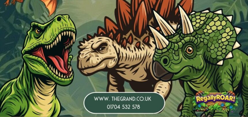 The Roarsome Dino Adventure is coming to The Grand in Southport