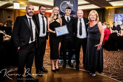 Dowhigh was celebrated as a Finalist in the Sefton Business In The Community Award sponsored by In Demand Radio in the 2026 Grand Pride Of Sefton Awards. Photo by Kevin Brown Photography