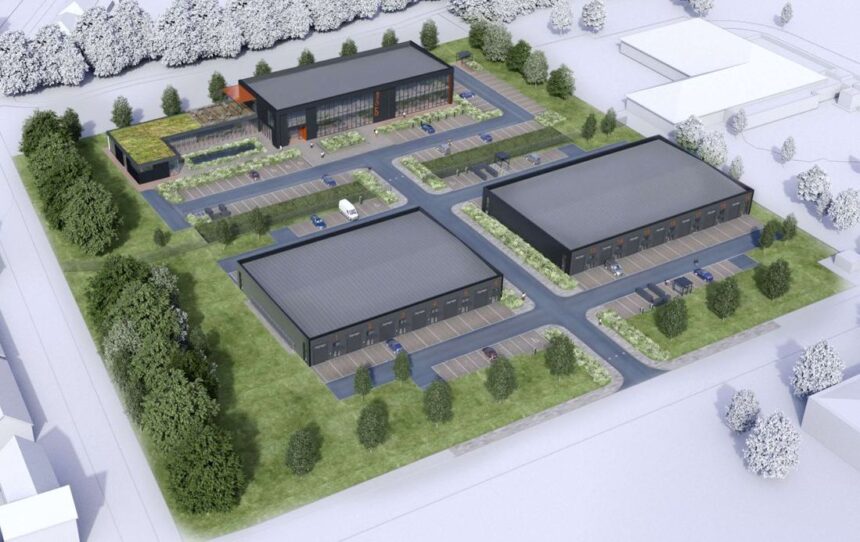 An artist's impression of the new EFT Group headquarters in Southport