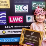 Holly Keira Barnes was recognised with a Sefton Child Of Courage Award at the 2026 Grand Pride Of Sefton Awards at The Grand in Southport. Holly was presented with her Sefton Child Of Courage Award by Stephen Grayson from category sponsor Cooper Parry accountants. Photo by Kevin Brown Photography
