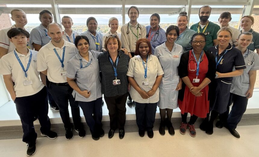 The Stroke Team Ward 5C at Mersey and West Lancashire Teaching Hospitals NHS Trust (MWL
