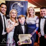 Llewyn Sunderland has won a Sefton Child Of Courage Award sponsored by Cooper Parry accountants at the Grand Pride Of Sefton Awards at The Grand in Southport. Photo by Kevin Brown Photography