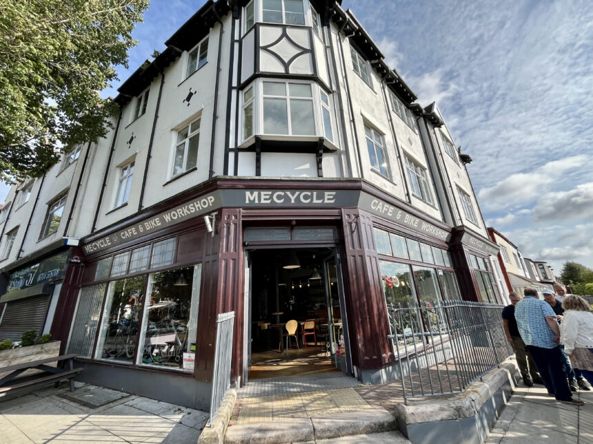 MeCycle in Ainsdale Village in Southport