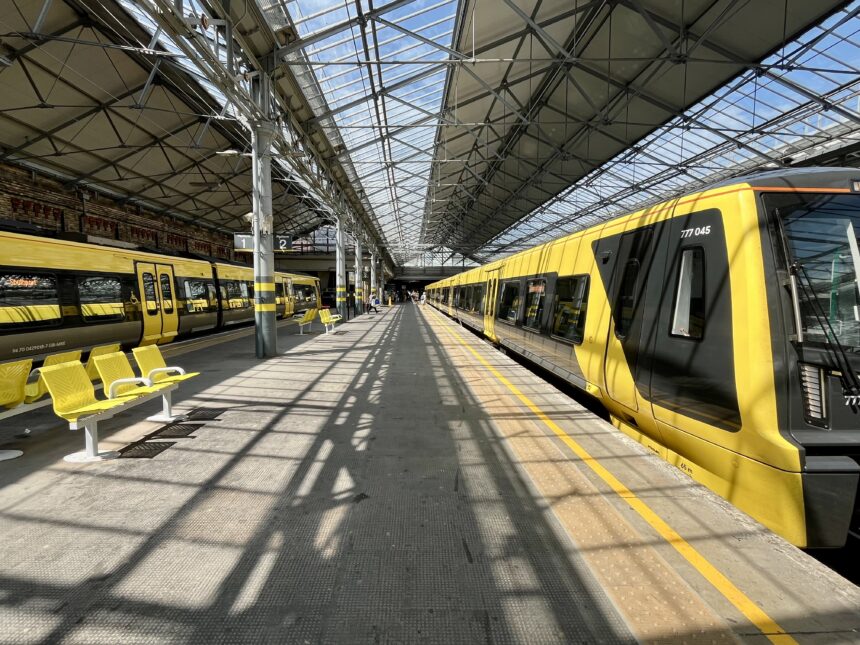 Merseyrail trains at Southport Railway Station. Photo by Andrew Brown Stand Up For Southport