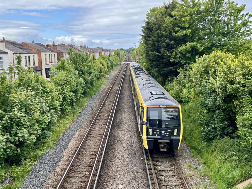 A Merseyrail train in Southport. Photo by Andrew Brown Stand Up For Southport