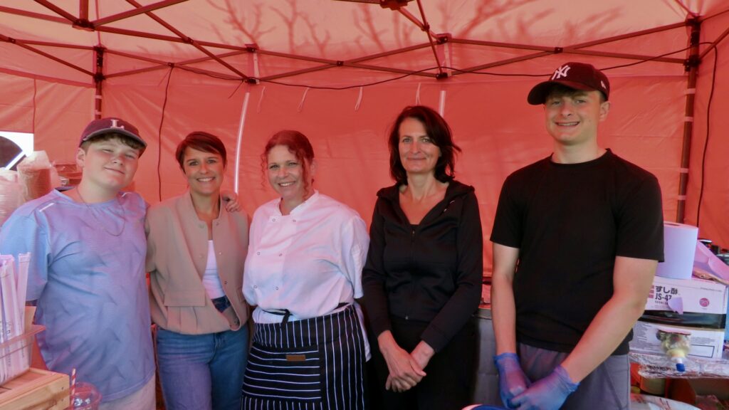 Karina Dayan has brought Oishi nori house with fresh sushi to the Southport Food and Drink Festival for the first time. Photo by Andrew Brown Stand Up For Southport