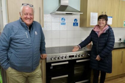 The kitchen area at Southport Soup Kitchen has been transformed to support the growing demand at the charity. Andrew Carney and Marie Buchanan. Photo by Andrew Brown Stand Up For Southport